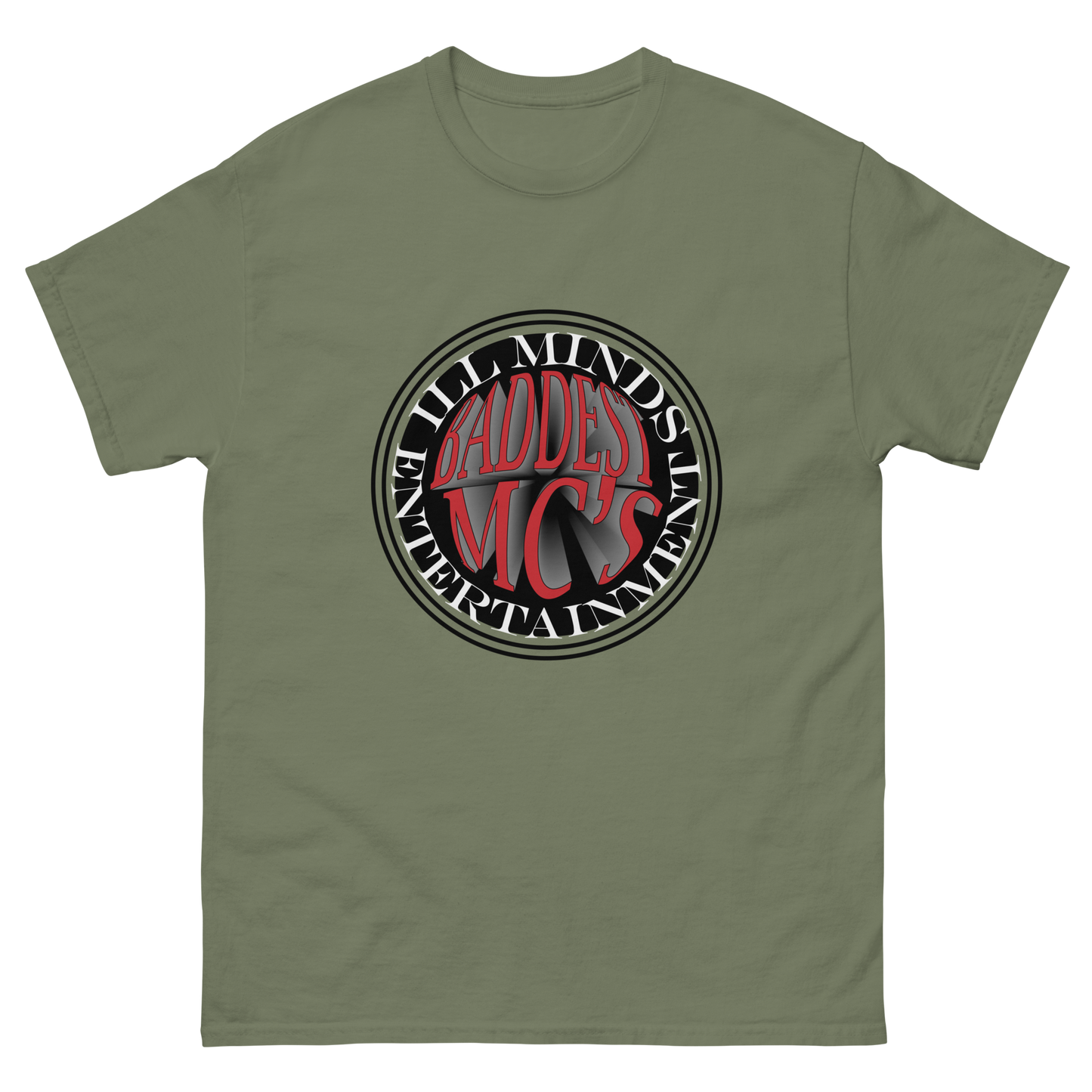iLL Minds - Baddest MC’s 3D - Men's Classic Tee – Hip-Hop Streetwear & Rapper Fashion