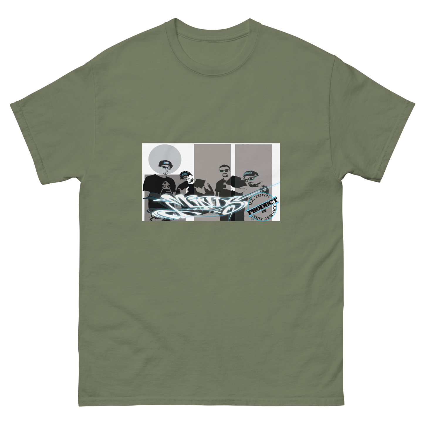 iLL Minds – Banner - Men's Classic Hip-Hop Streetwear Tee – 100% Cotton Rap T-Shirt
