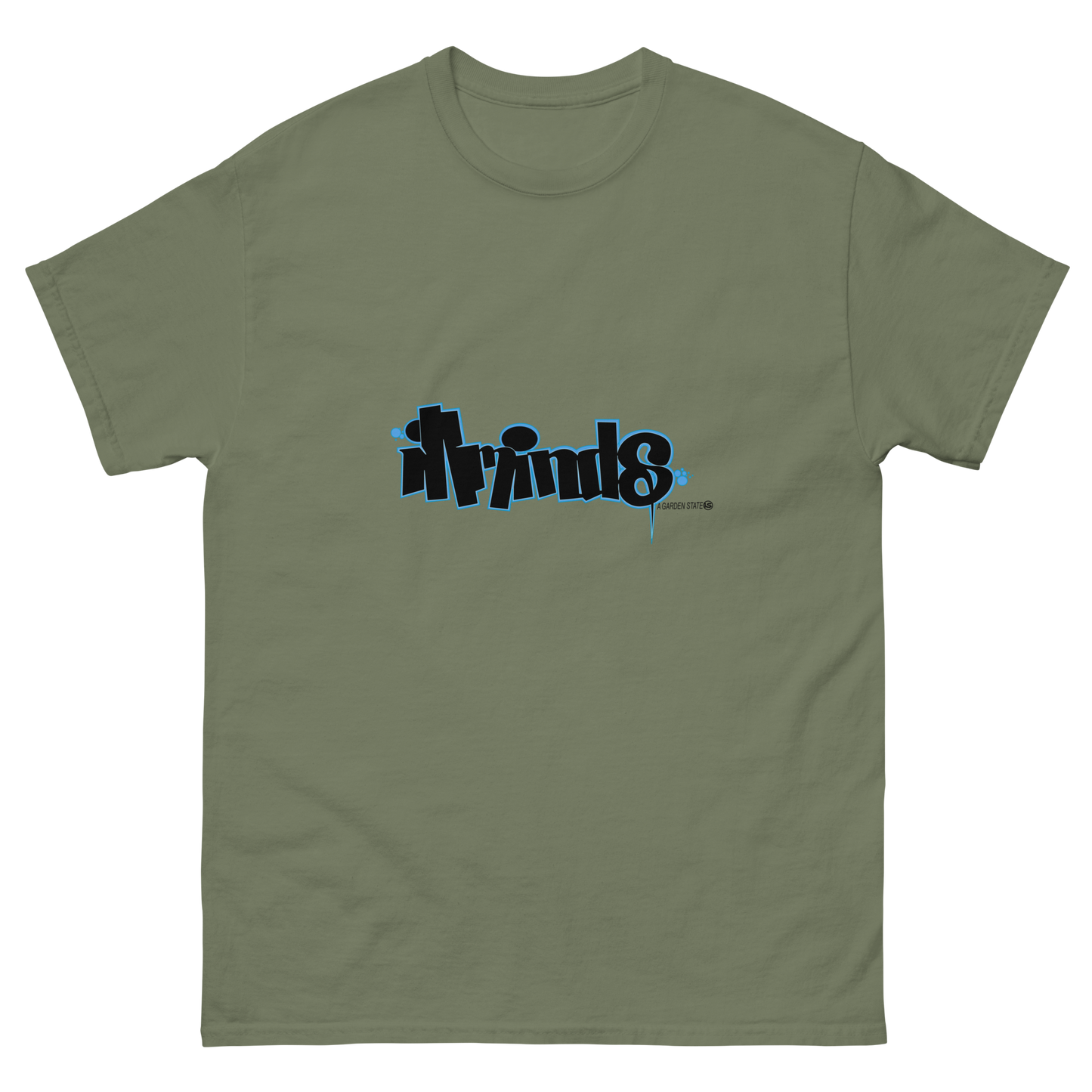 iLL Minds - Garden State Blue Men's T-Shirt | Hip-Hop & Rock Streetwear Tee