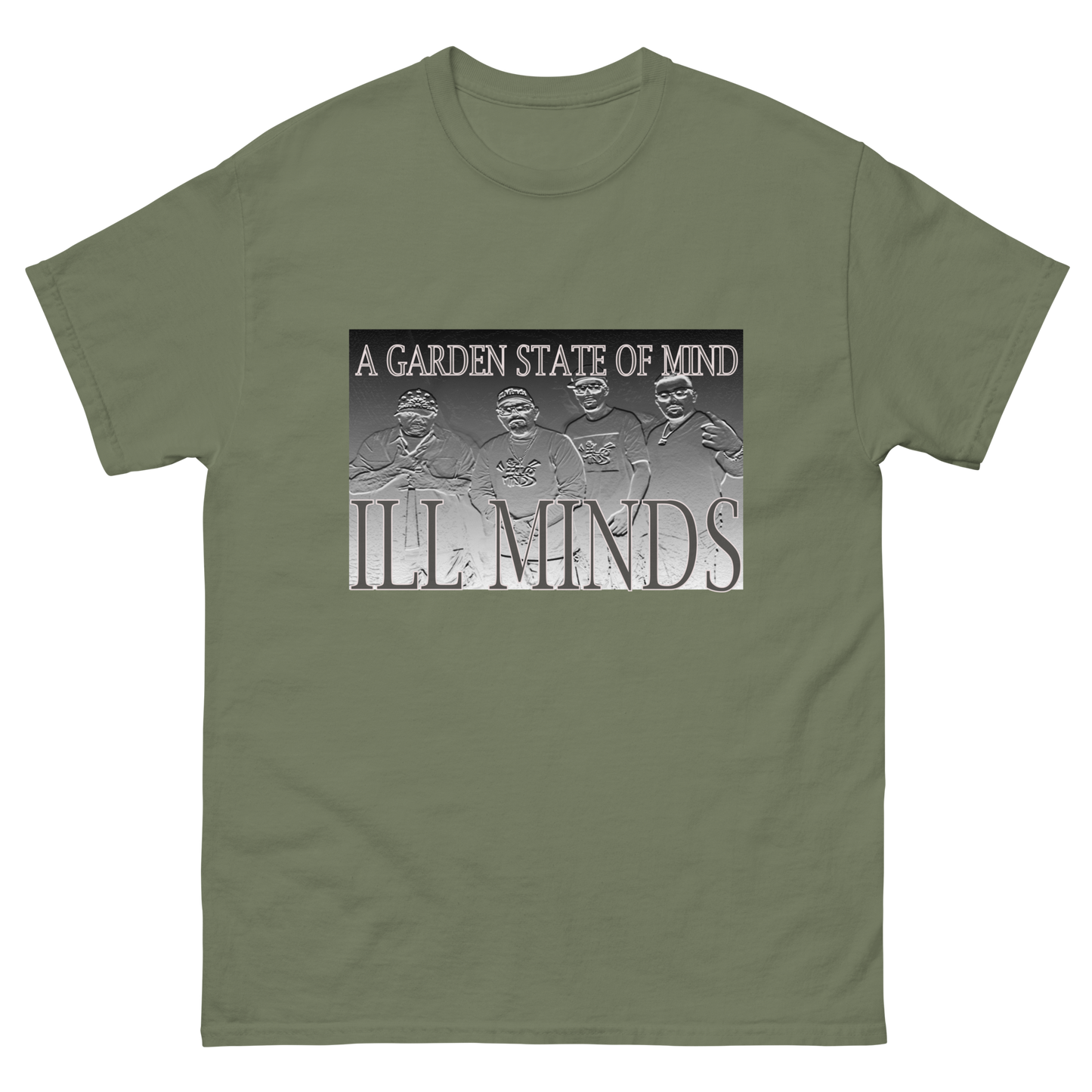 iLL Minds - Engraved Men's Classic T-Shirt | Hip-Hop & Rock Streetwear Tee