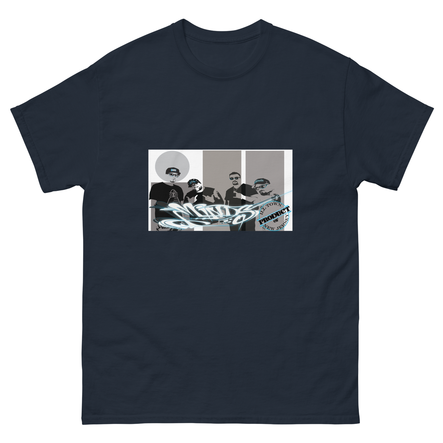 iLL Minds – Banner - Men's Classic Hip-Hop Streetwear Tee – 100% Cotton Rap T-Shirt