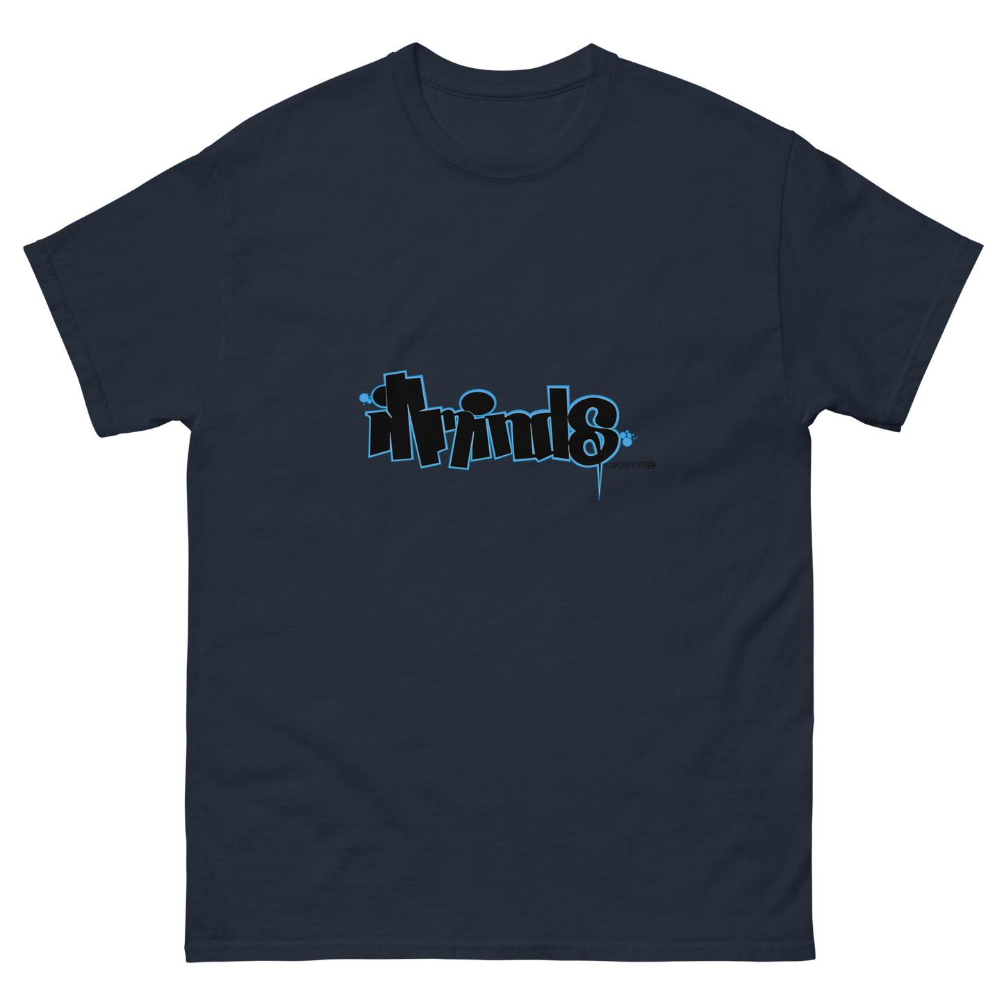 iLL Minds - Garden State Blue Men's T-Shirt | Hip-Hop & Rock Streetwear Tee