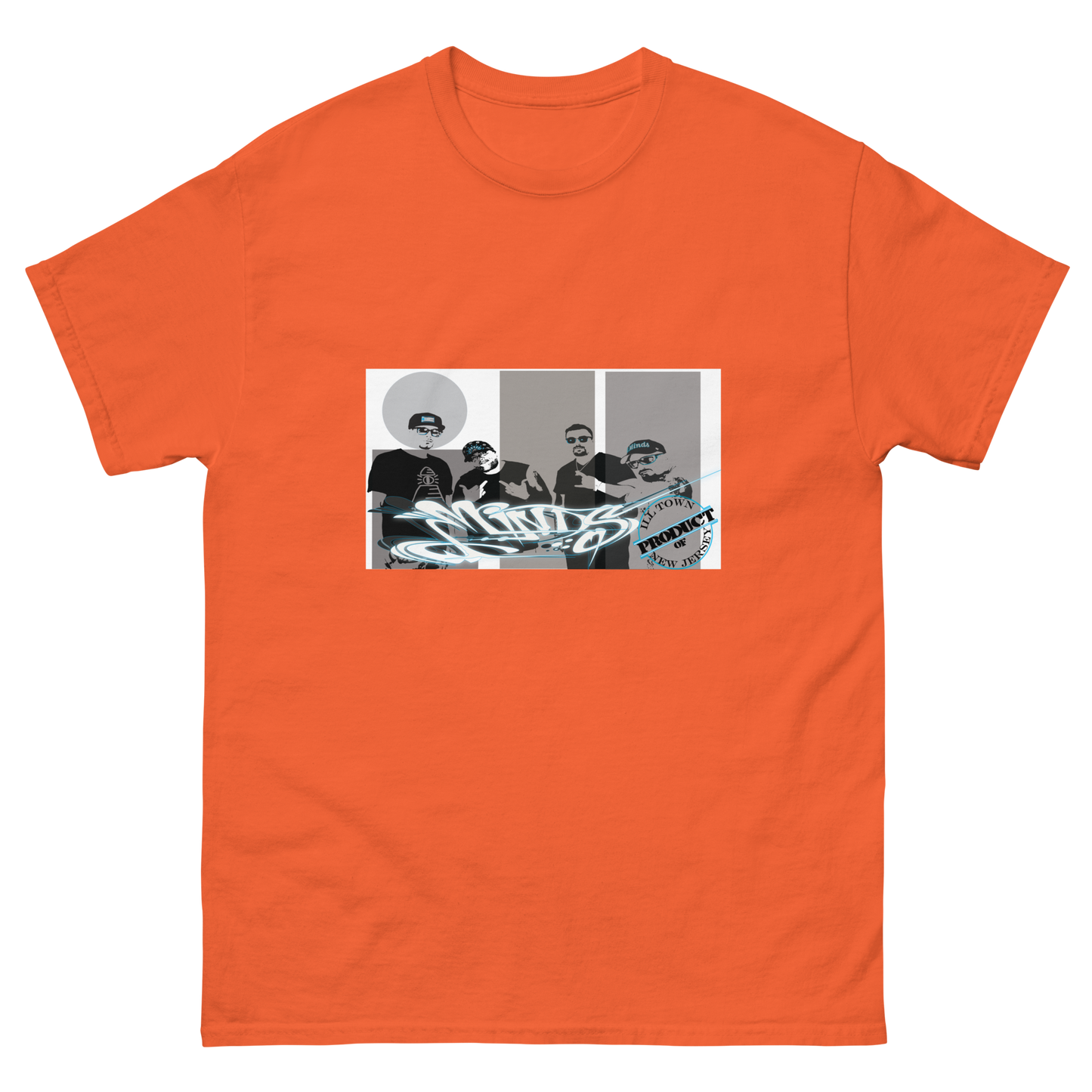 iLL Minds – Banner - Men's Classic Hip-Hop Streetwear Tee – 100% Cotton Rap T-Shirt