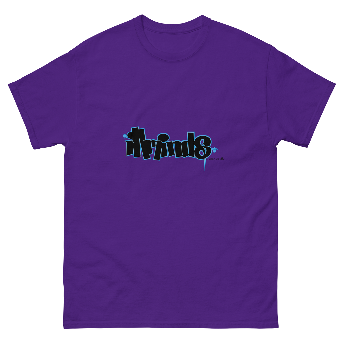 iLL Minds - Garden State Blue Men's T-Shirt | Hip-Hop & Rock Streetwear Tee