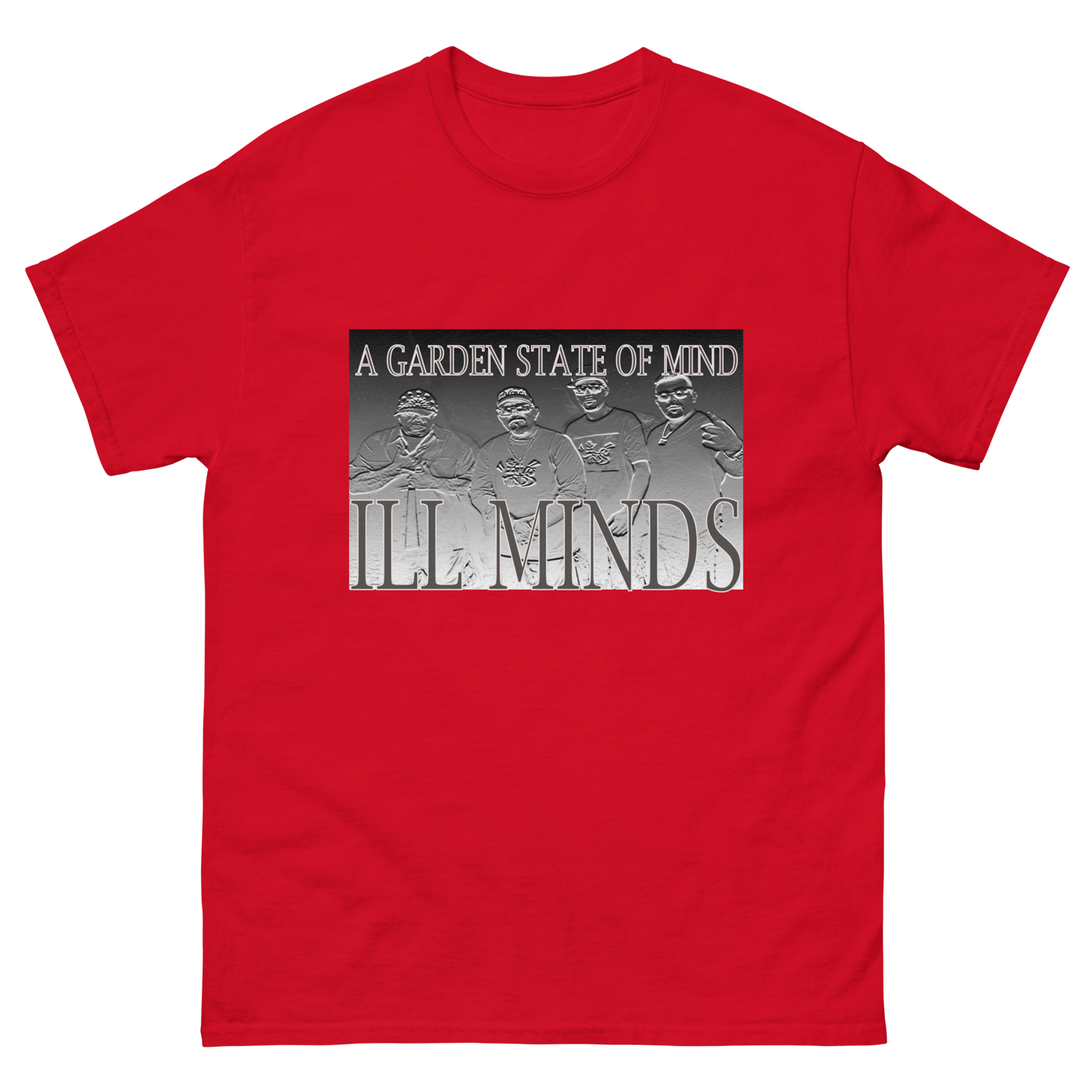 iLL Minds - Engraved Men's Classic T-Shirt | Hip-Hop & Rock Streetwear Tee