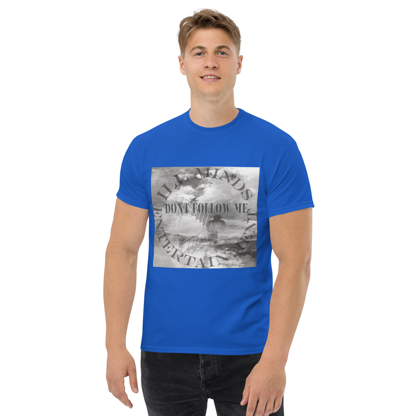 iLL Minds - Don't Follow Me - Men's Classic T-Shirt – Hip-Hop Streetwear for Independent Thinkers