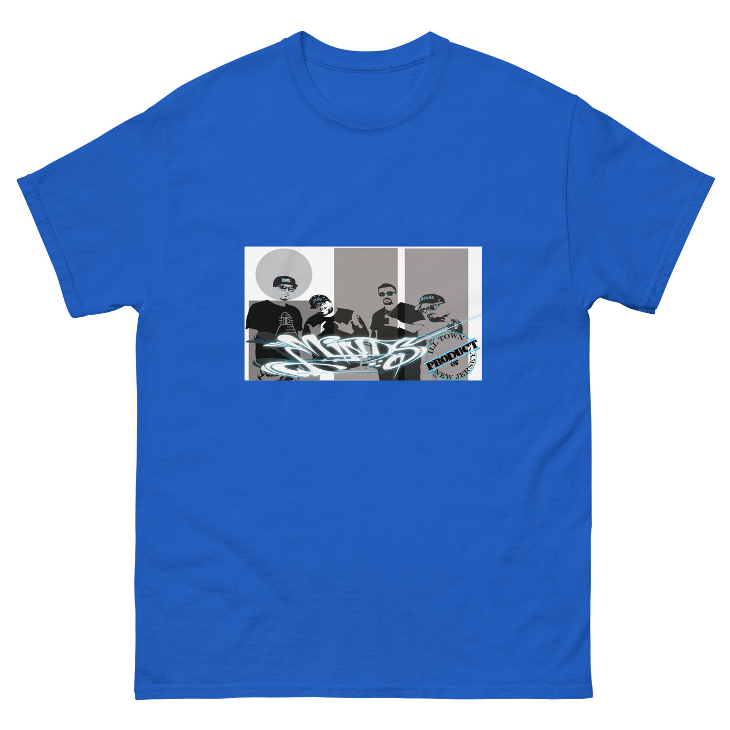 iLL Minds – Banner - Men's Classic Hip-Hop Streetwear Tee – 100% Cotton Rap T-Shirt