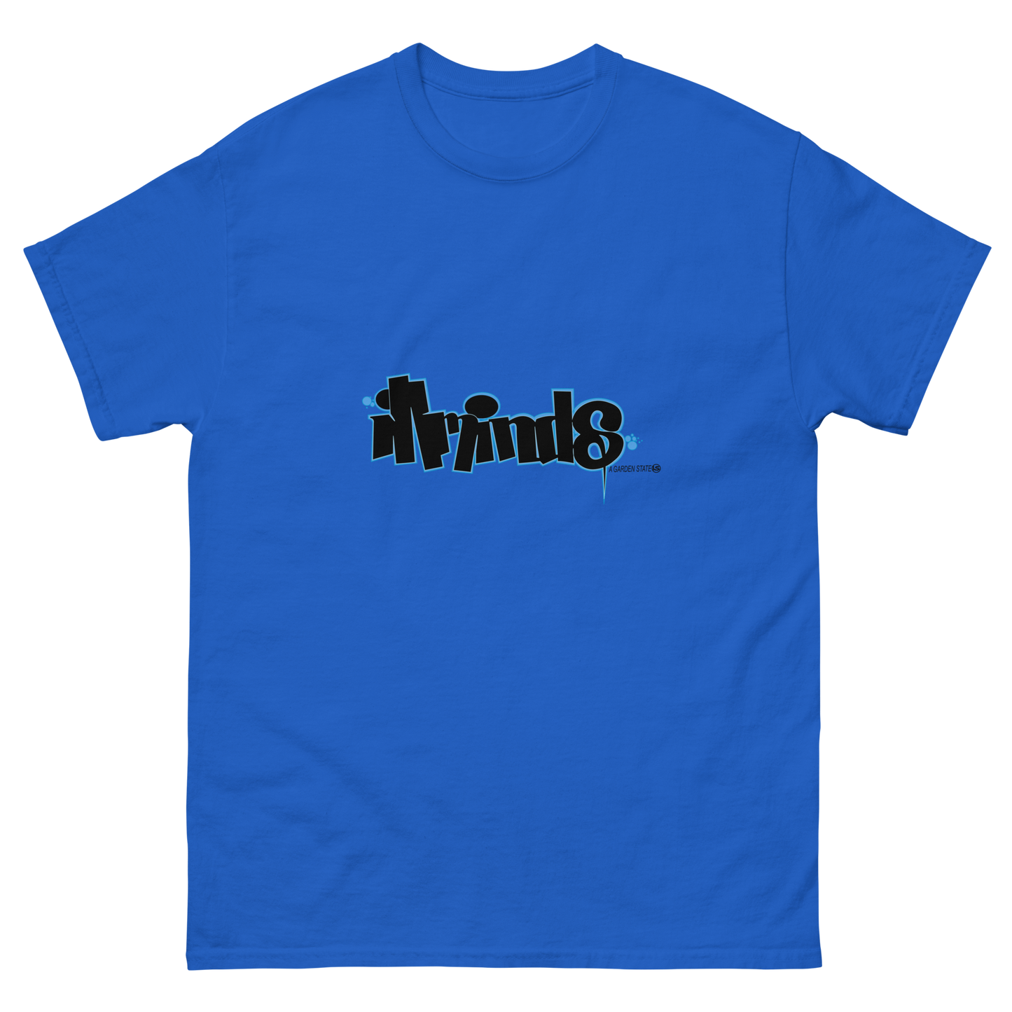 iLL Minds - Garden State Blue Men's T-Shirt | Hip-Hop & Rock Streetwear Tee