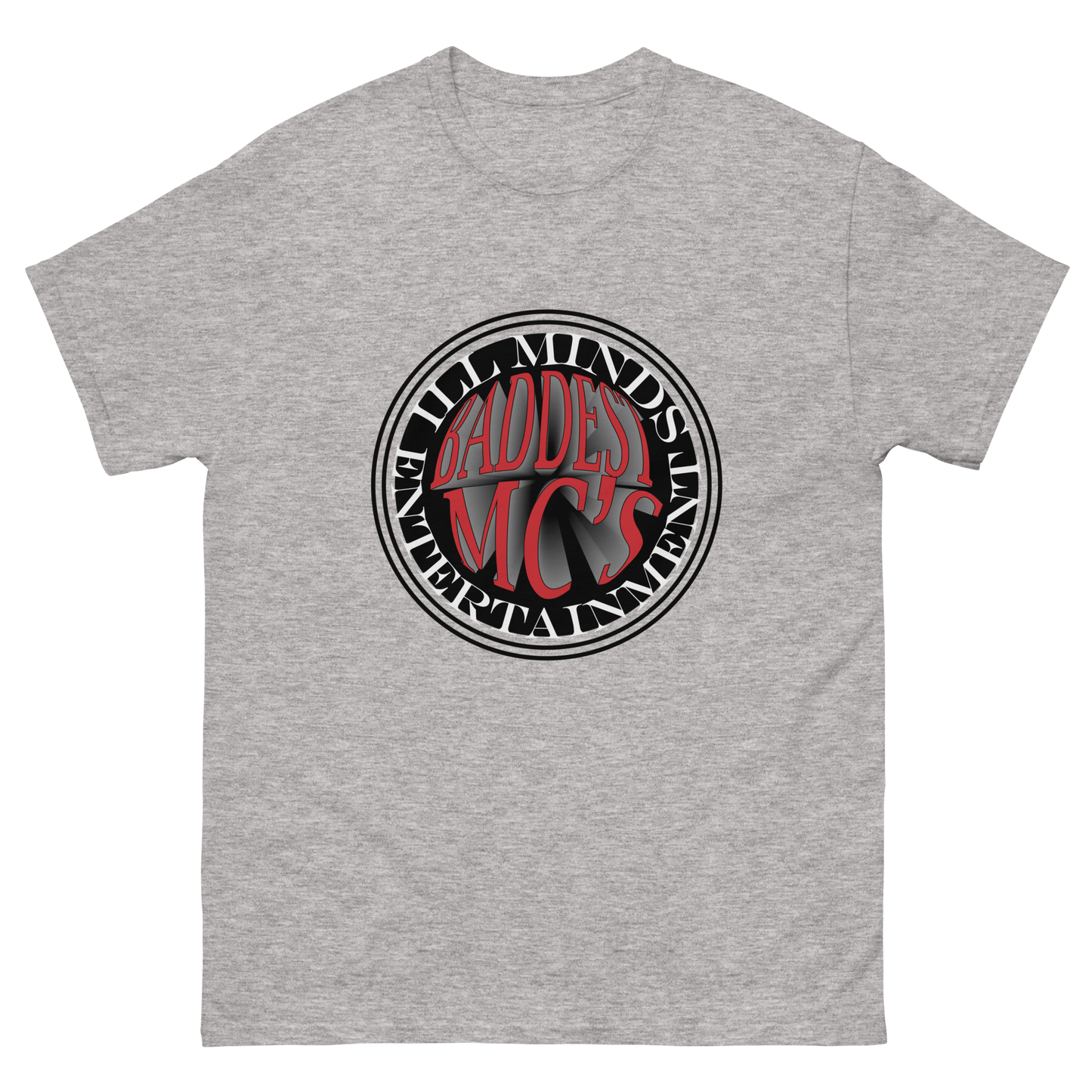 iLL Minds - Baddest MC’s 3D - Men's Classic Tee – Hip-Hop Streetwear & Rapper Fashion