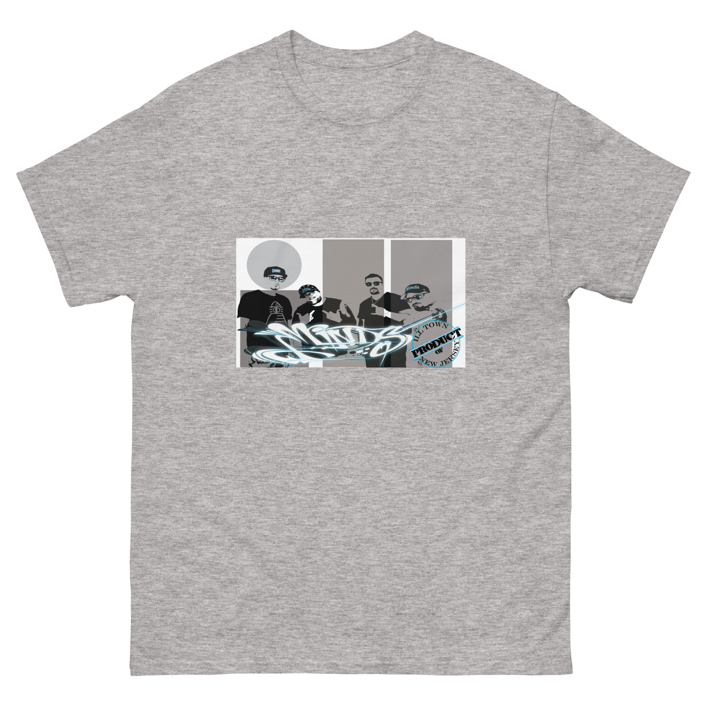 iLL Minds – Banner - Men's Classic Hip-Hop Streetwear Tee – 100% Cotton Rap T-Shirt