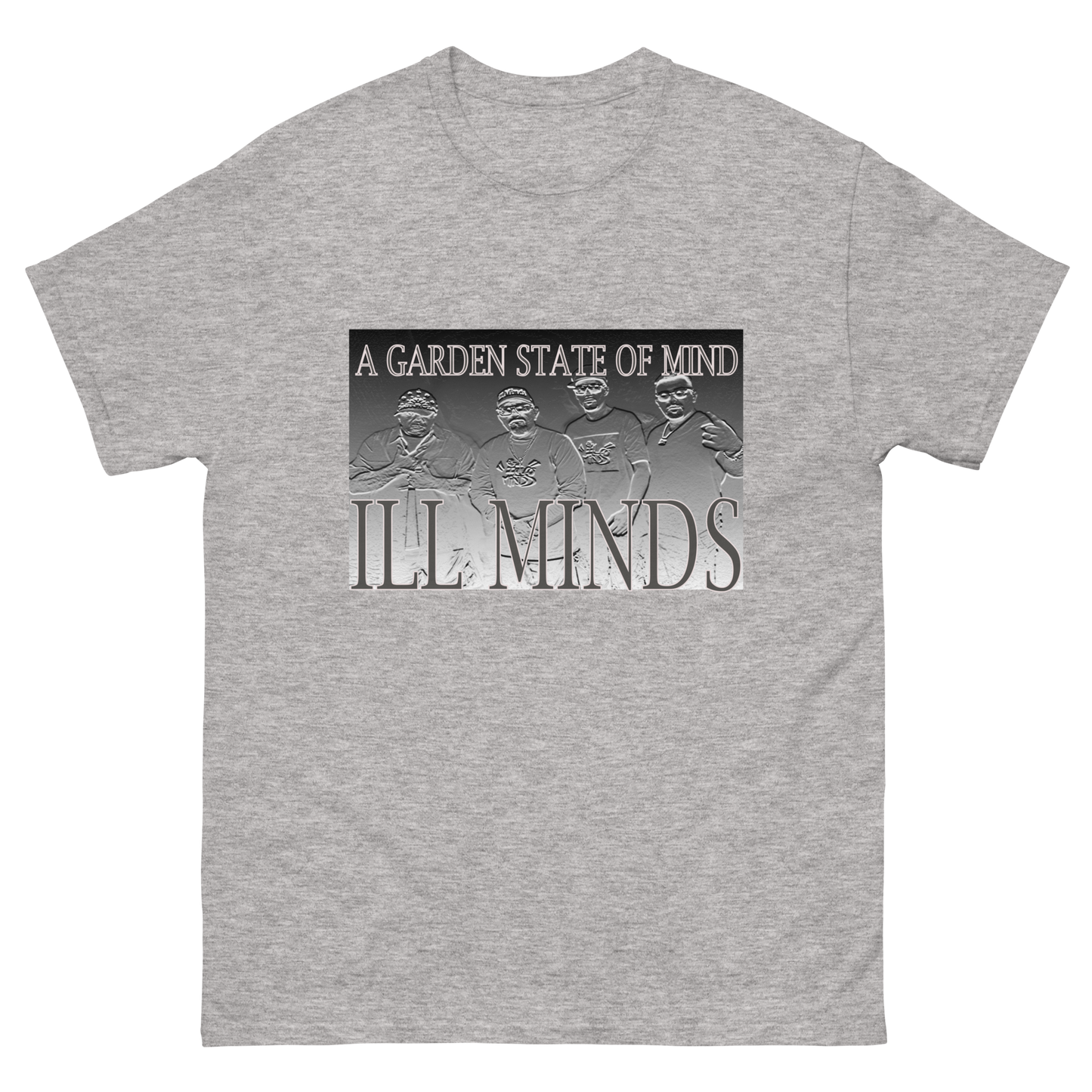 iLL Minds - Engraved Men's Classic T-Shirt | Hip-Hop & Rock Streetwear Tee
