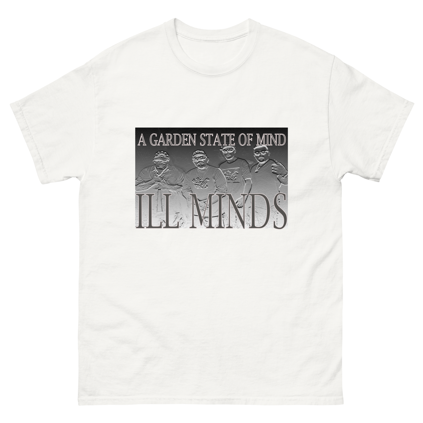 iLL Minds - Engraved Men's Classic T-Shirt | Hip-Hop & Rock Streetwear Tee