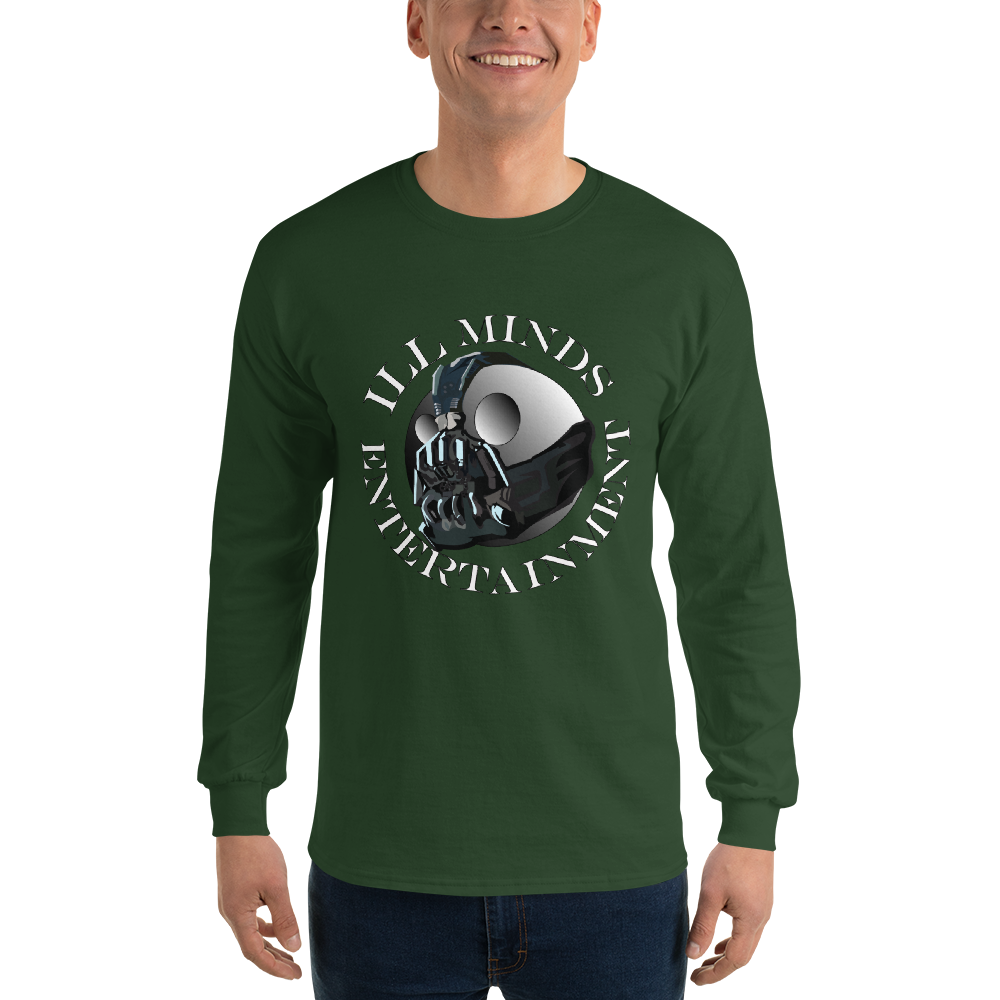 iLL Minds - Entertainment Robo Men’s Long Sleeve Shirt – Hip-Hop Streetwear Essential