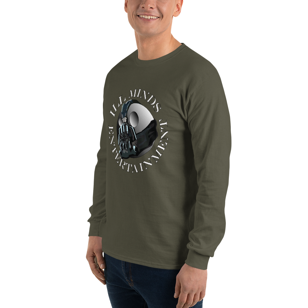 iLL Minds - Entertainment Robo Men’s Long Sleeve Shirt – Hip-Hop Streetwear Essential