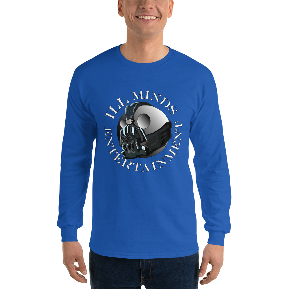 iLL Minds - Entertainment Robo Men’s Long Sleeve Shirt – Hip-Hop Streetwear Essential