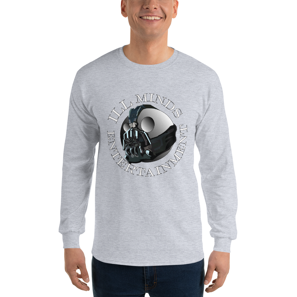 iLL Minds - Entertainment Robo Men’s Long Sleeve Shirt – Hip-Hop Streetwear Essential