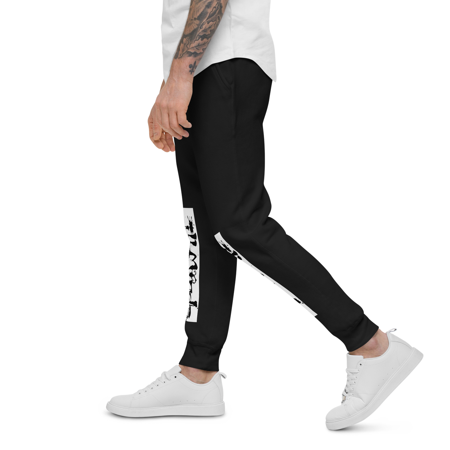 iLL Minds - iLL Drip Unisex Fleece Sweatpants - Hip Hop & Rock Style - Comfort Fit Joggers