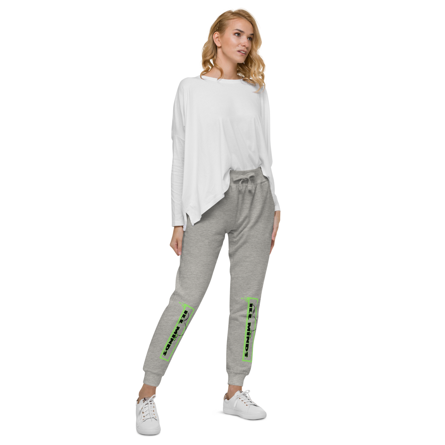 iLL Minds - iLL Eyes - Unisex Fleece Sweatpants – Hip-Hop Streetwear Joggers