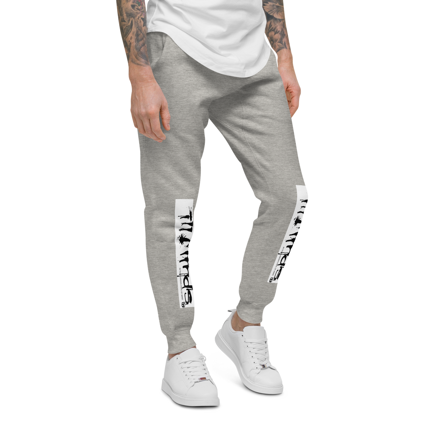 iLL Minds - iLL Drip Unisex Fleece Sweatpants - Hip Hop & Rock Style - Comfort Fit Joggers