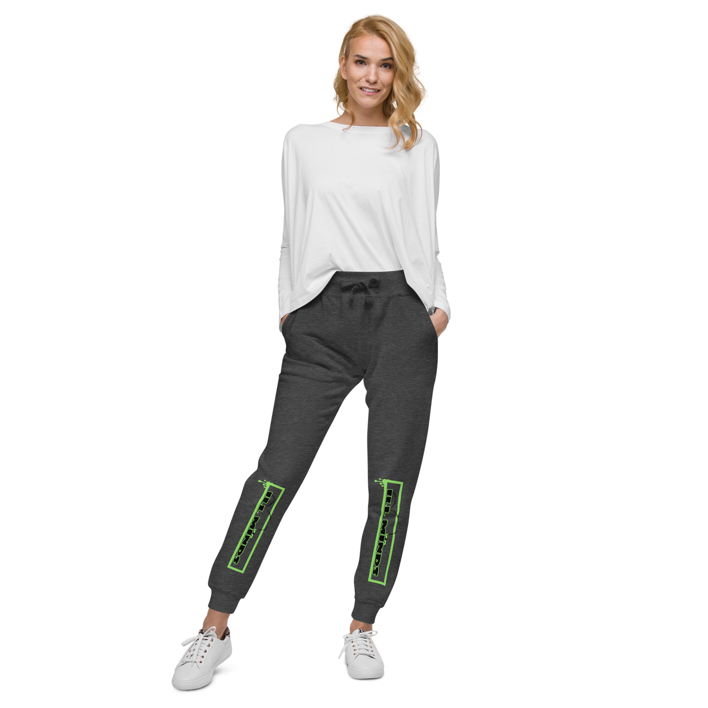 iLL Minds - iLL Eyes - Unisex Fleece Sweatpants – Hip-Hop Streetwear Joggers