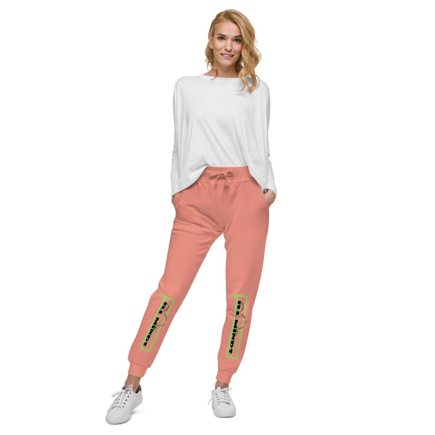 iLL Minds - iLL Eyes - Unisex Fleece Sweatpants – Hip-Hop Streetwear Joggers