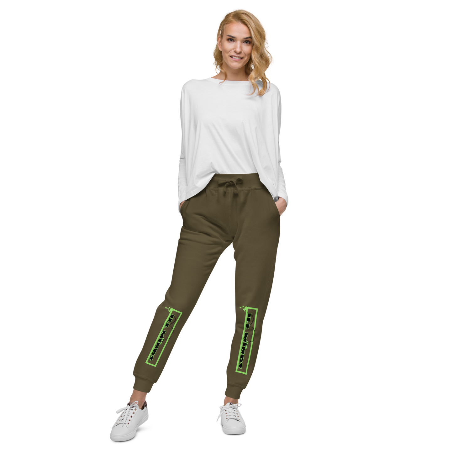 iLL Minds - iLL Eyes - Unisex Fleece Sweatpants – Hip-Hop Streetwear Joggers