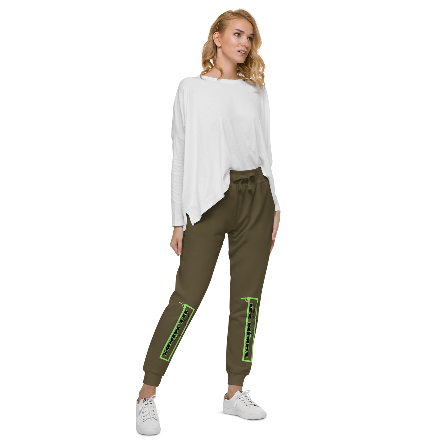 iLL Minds - iLL Eyes - Unisex Fleece Sweatpants – Hip-Hop Streetwear Joggers