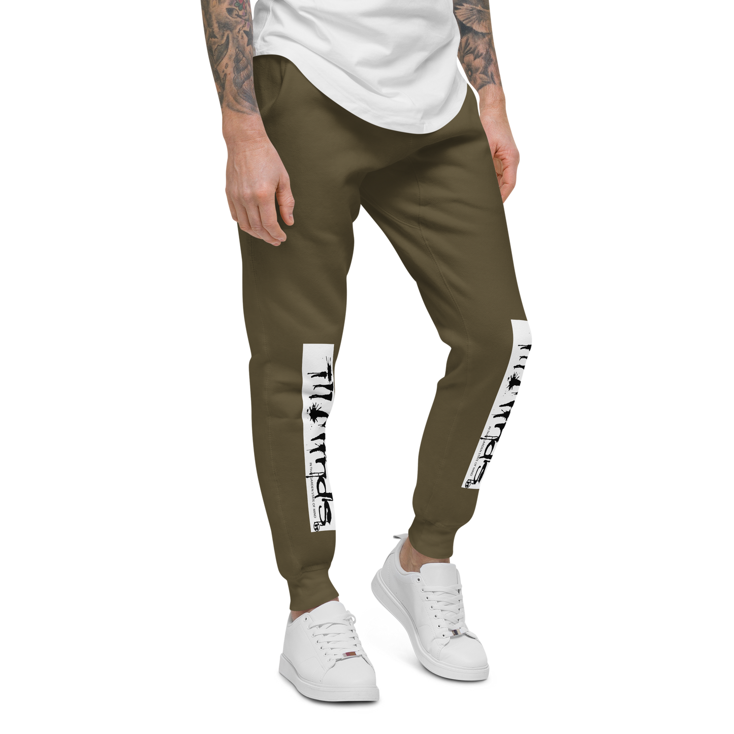 iLL Minds - iLL Drip Unisex Fleece Sweatpants - Hip Hop & Rock Style - Comfort Fit Joggers