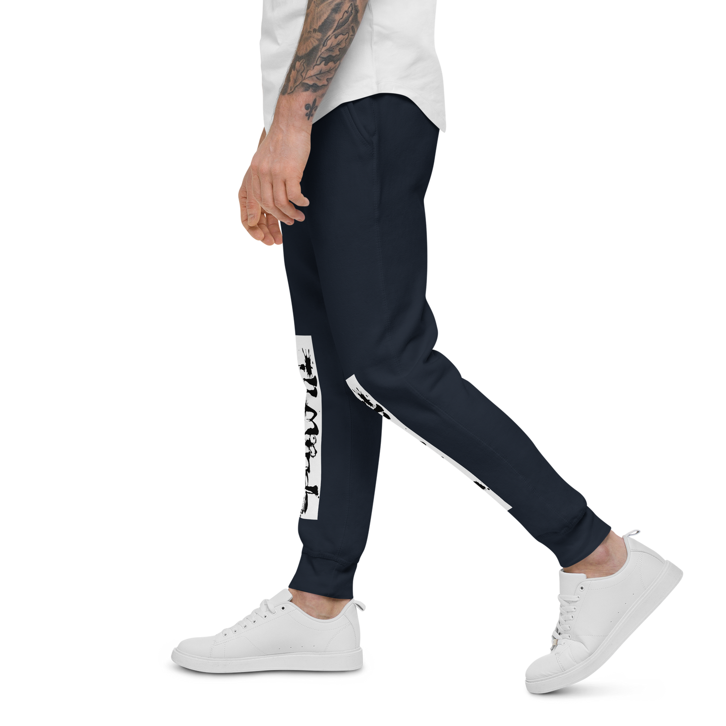 iLL Minds - iLL Drip Unisex Fleece Sweatpants - Hip Hop & Rock Style - Comfort Fit Joggers