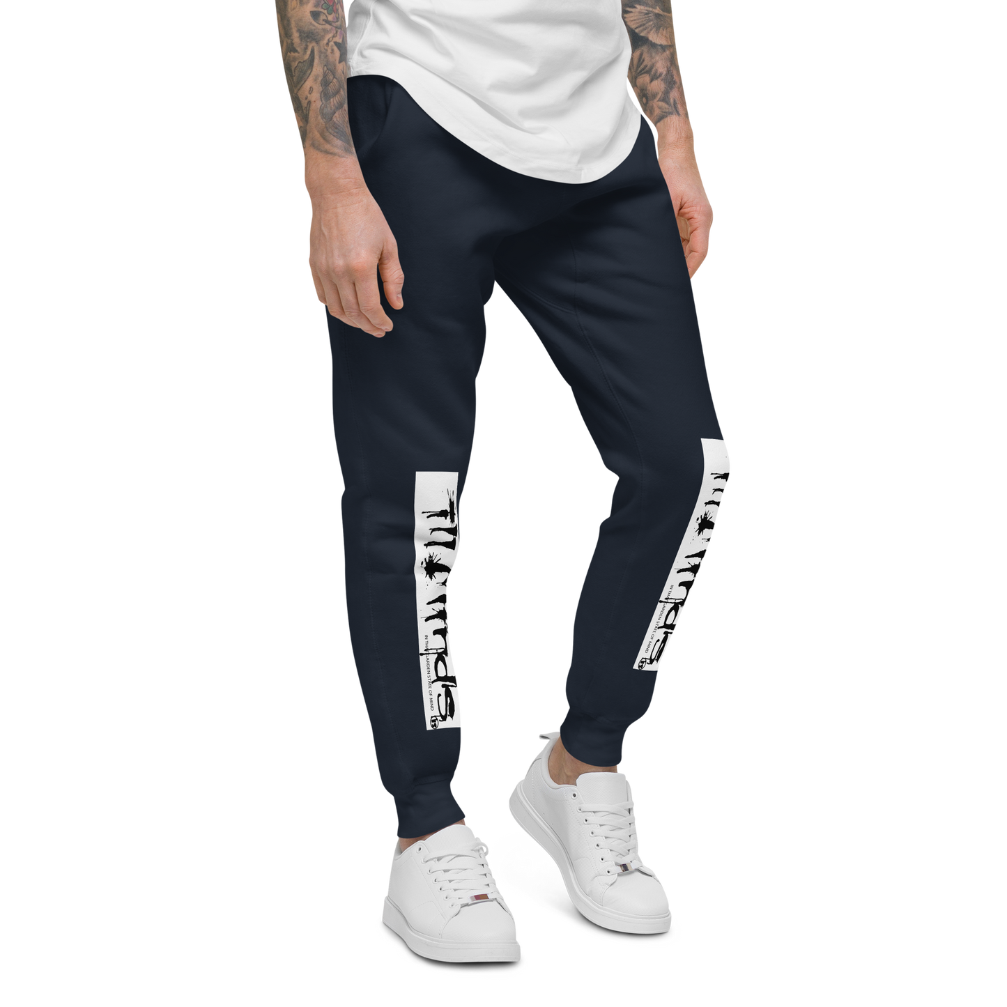 iLL Minds - iLL Drip Unisex Fleece Sweatpants - Hip Hop & Rock Style - Comfort Fit Joggers