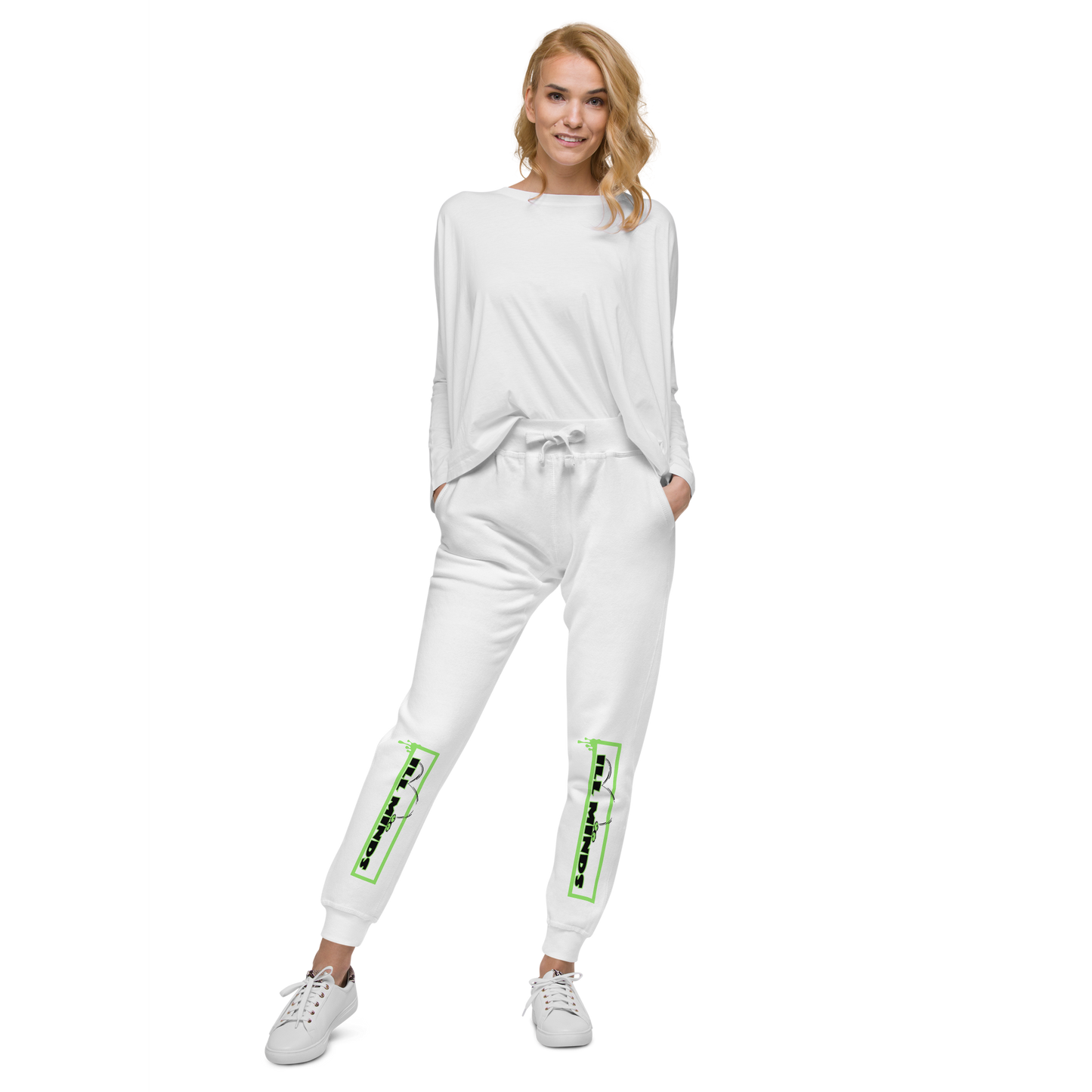 iLL Minds - iLL Eyes - Unisex Fleece Sweatpants – Hip-Hop Streetwear Joggers