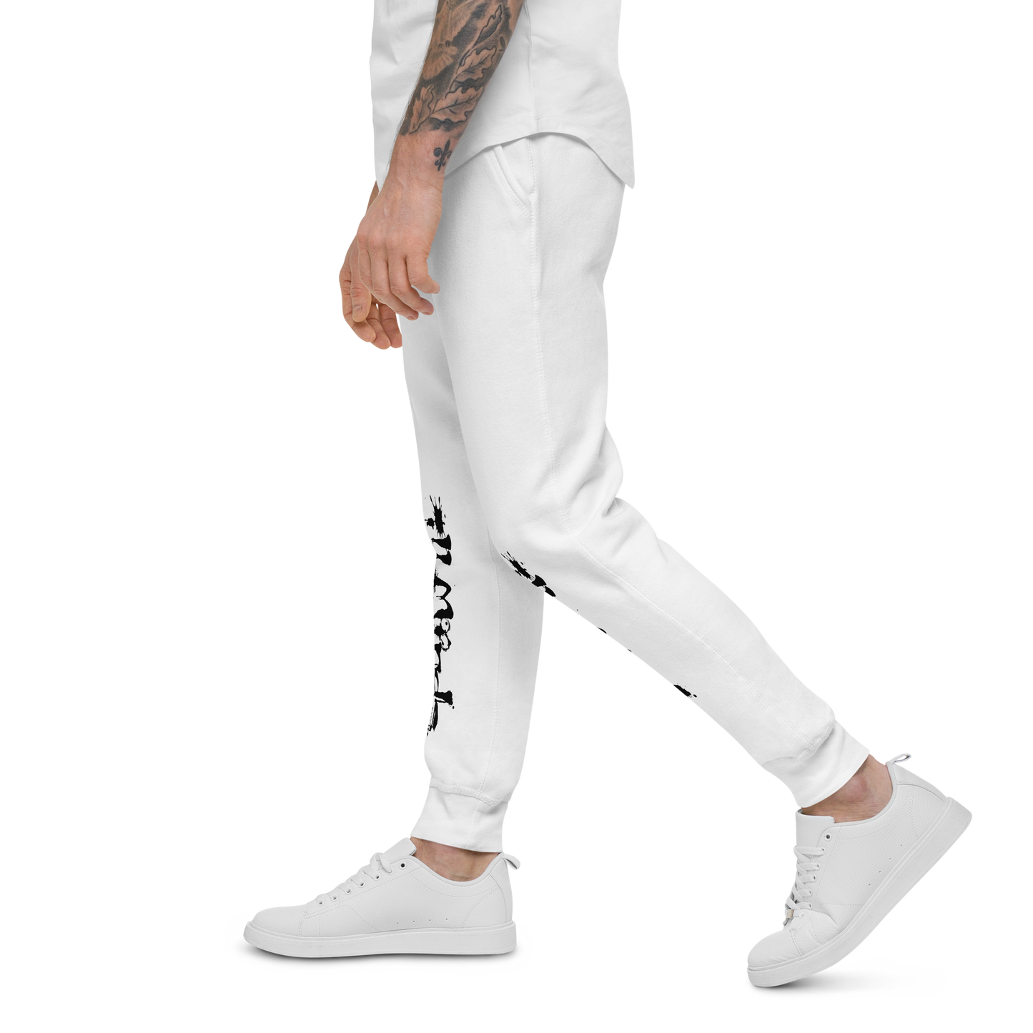 iLL Minds - iLL Drip Unisex Fleece Sweatpants - Hip Hop & Rock Style - Comfort Fit Joggers