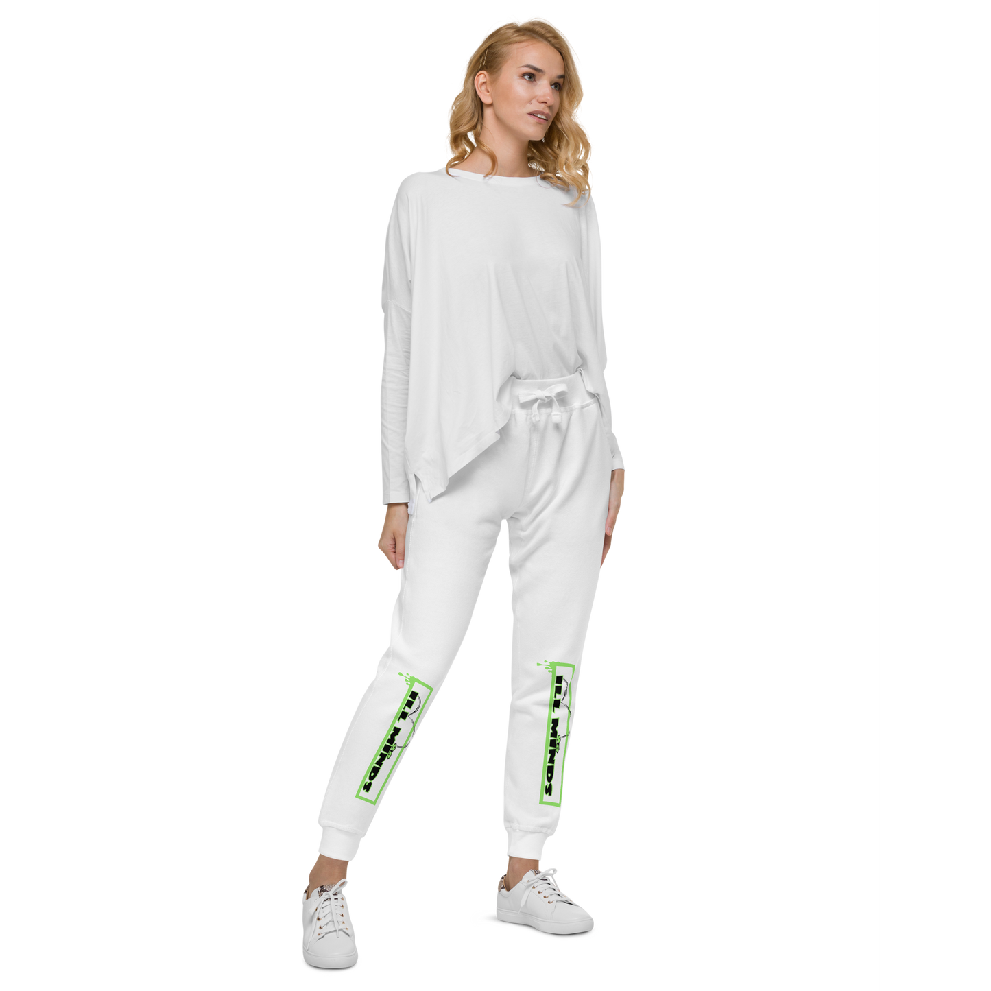 iLL Minds - iLL Eyes - Unisex Fleece Sweatpants – Hip-Hop Streetwear Joggers