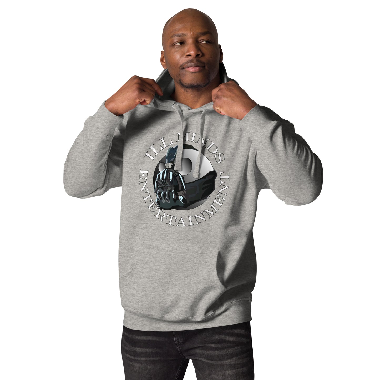 🔥 iLL Minds - Entertainment Robo Unisex Hoodie | Hip-Hop & Streetwear Essential 🔥