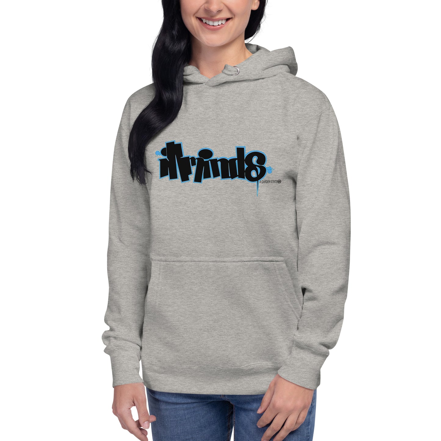iLL Minds - Garden State Blue Unisex Hoodie | Hip-Hop & Rap Streetwear Pullover