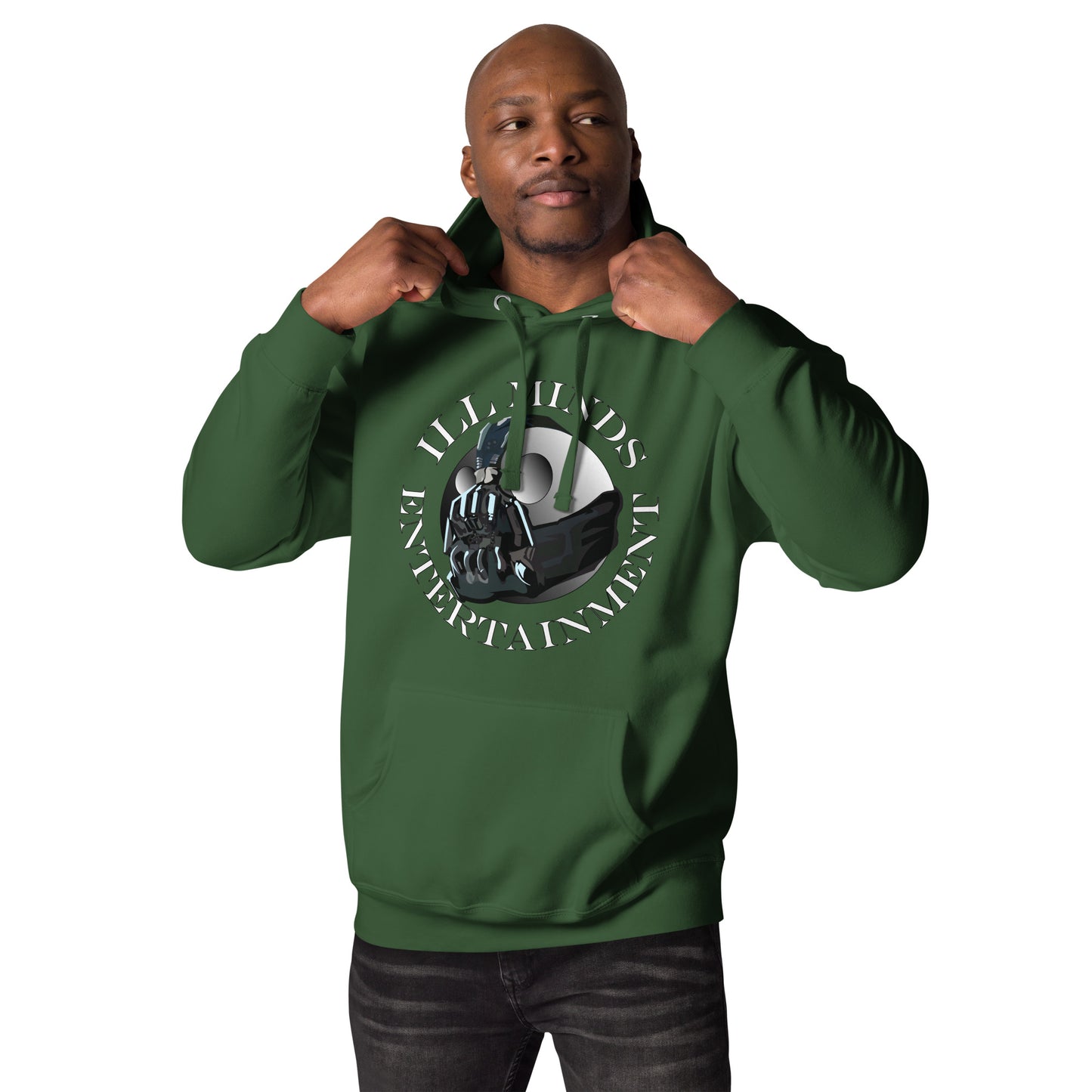🔥 iLL Minds - Entertainment Robo Unisex Hoodie | Hip-Hop & Streetwear Essential 🔥