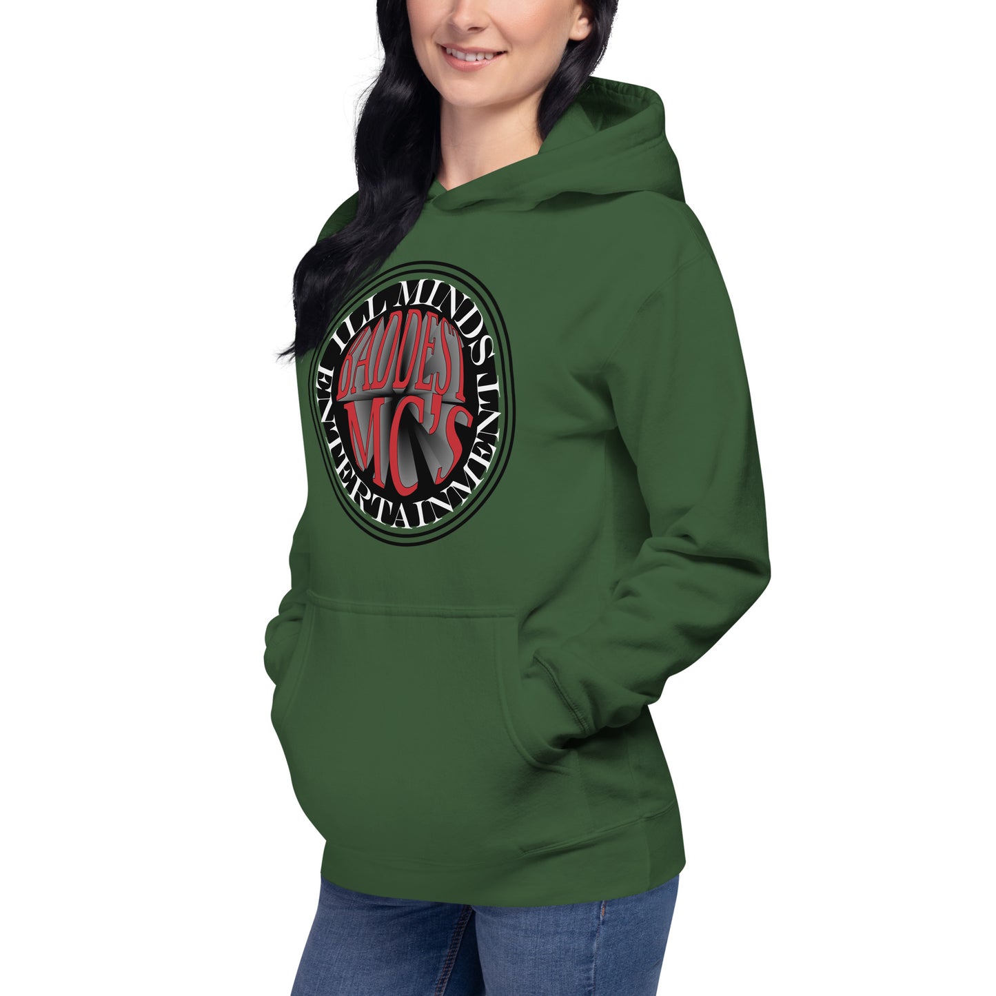 iLL Minds - Baddest MC’s 3D - Unisex Hoodie – Hip-Hop Streetwear & Rapper Fashion