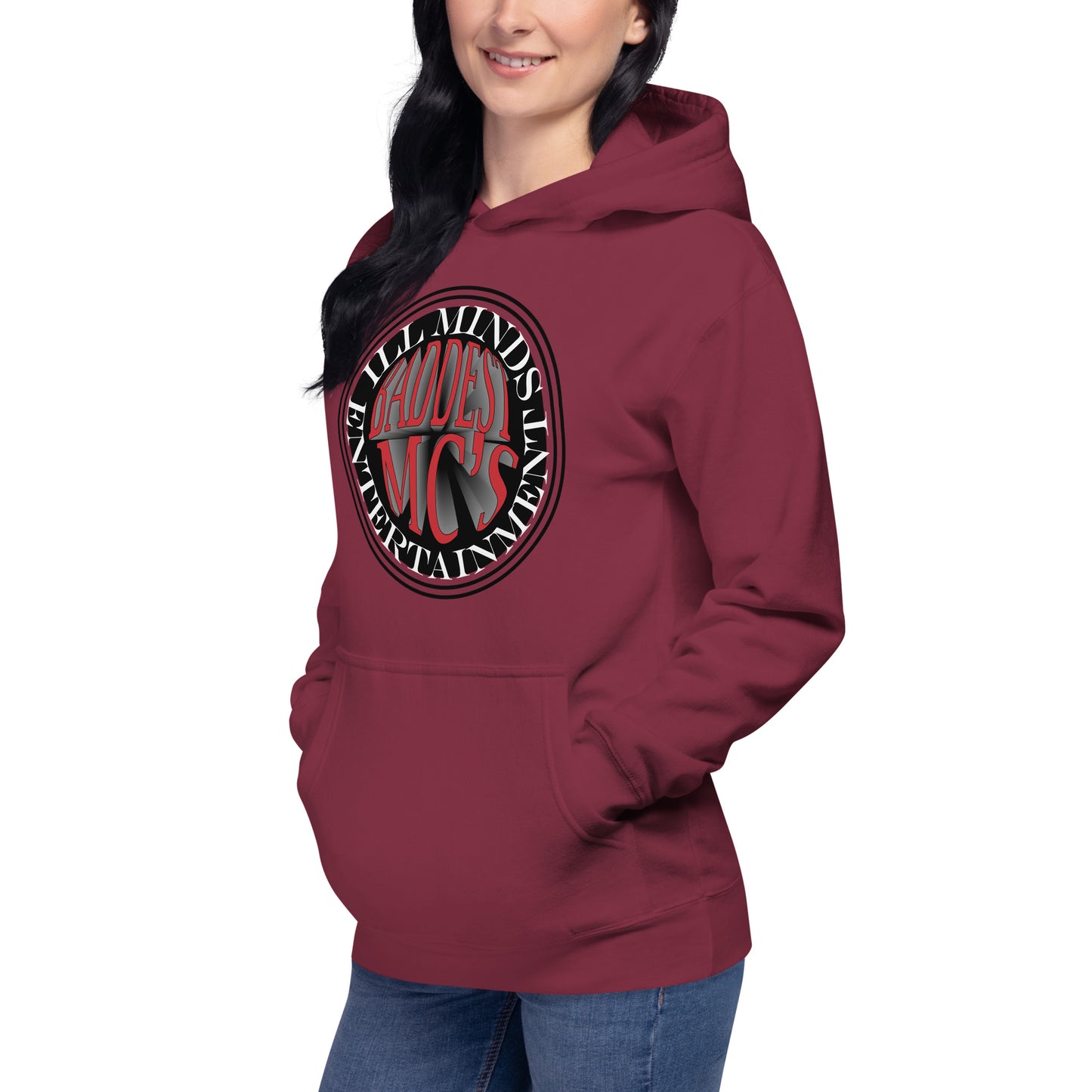 iLL Minds - Baddest MC’s 3D - Unisex Hoodie – Hip-Hop Streetwear & Rapper Fashion
