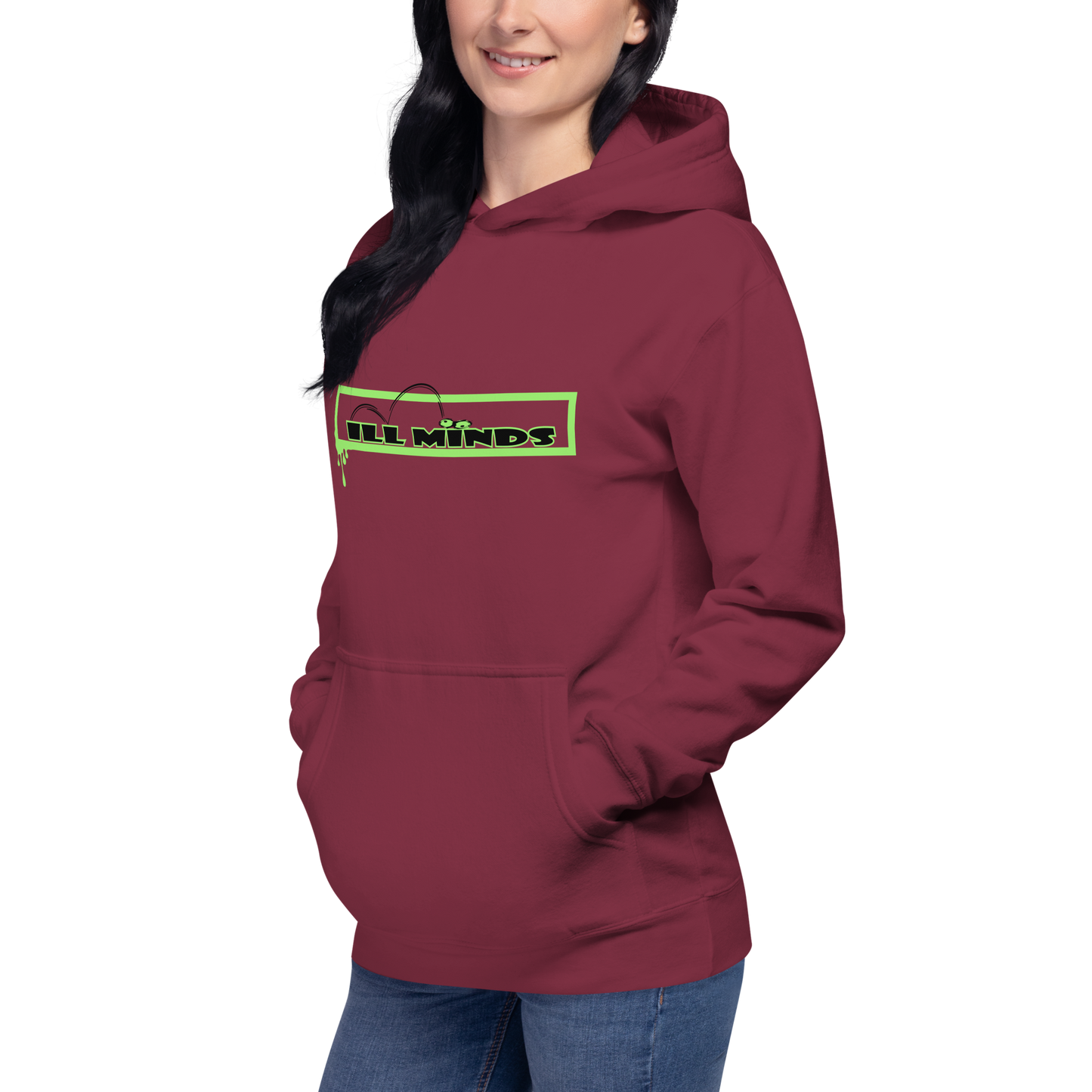 iLL Minds - iLL Eyes - Unisex Hoodie – Premium Hip-Hop Streetwear Pullover