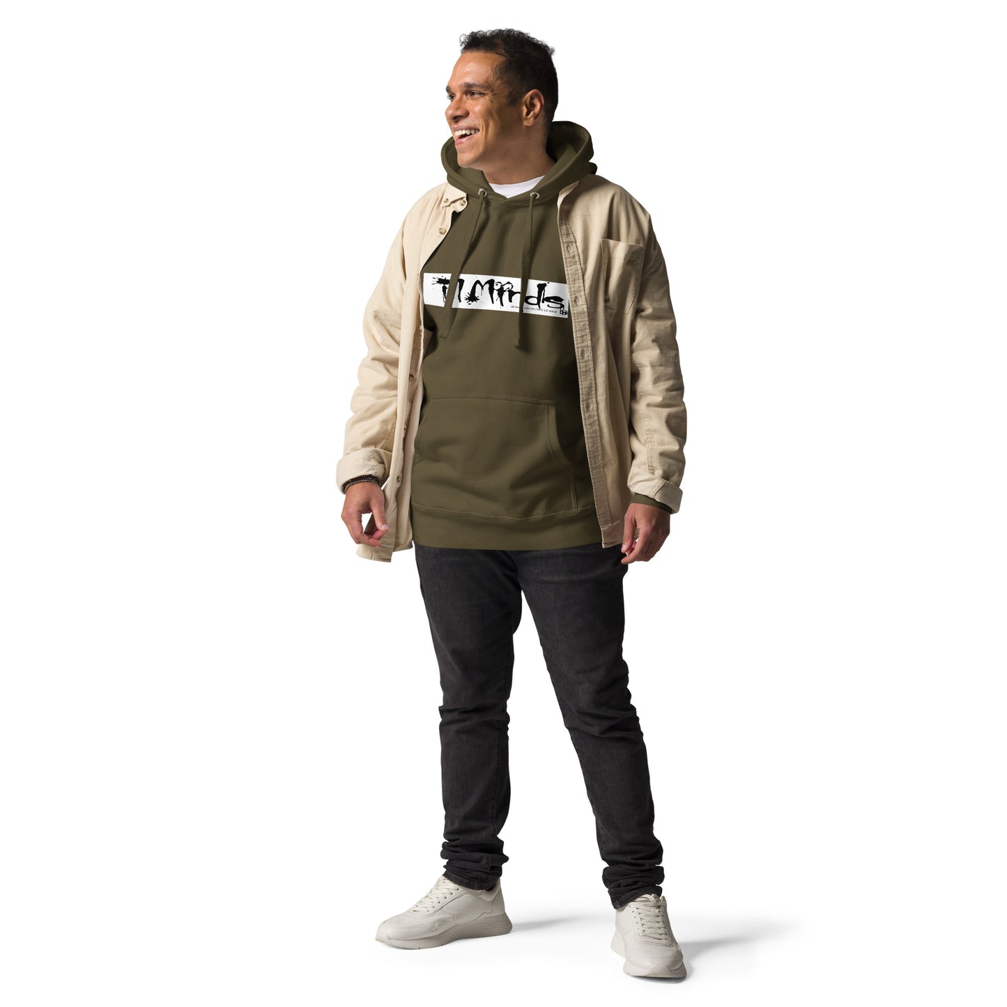 iLL Minds - iLL Drip Unisex Hoodie - Hip Hop & Rock Streetwear - Soft Graphic Hoodie with Pouch Pocket