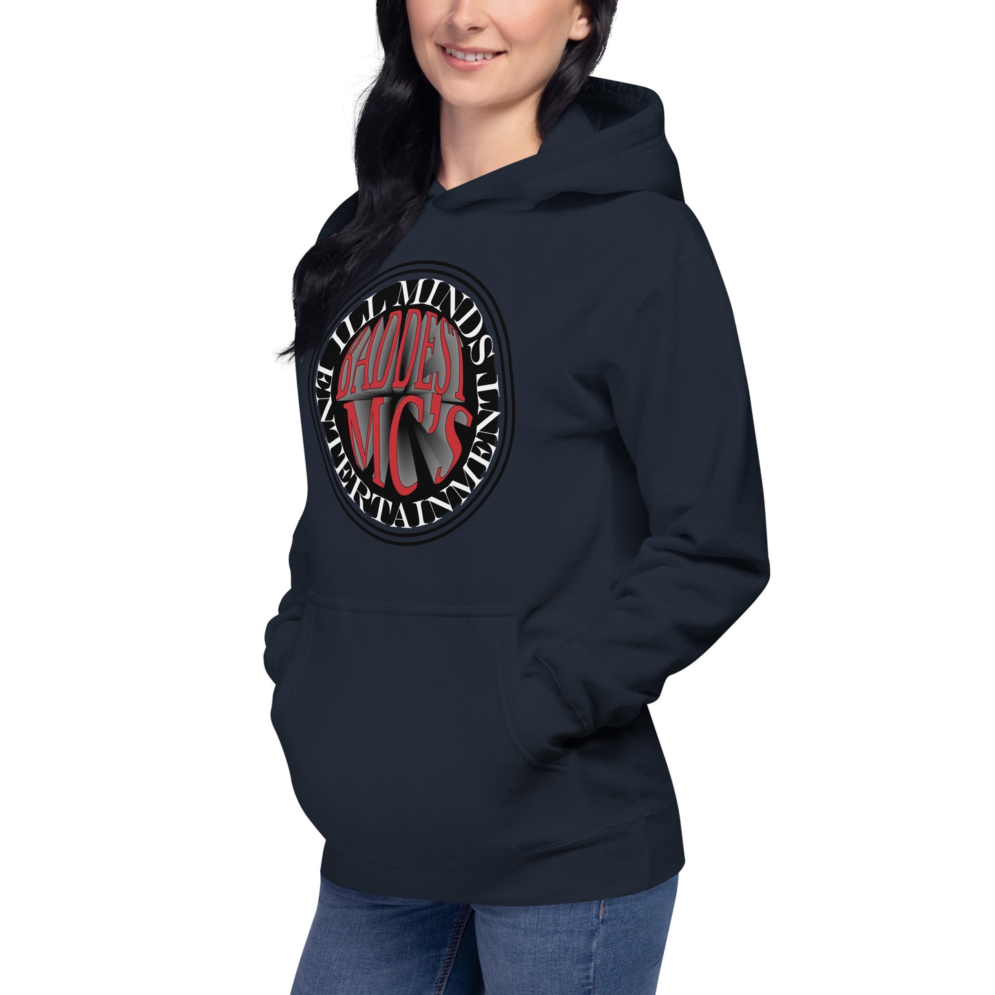 iLL Minds - Baddest MC’s 3D - Unisex Hoodie – Hip-Hop Streetwear & Rapper Fashion