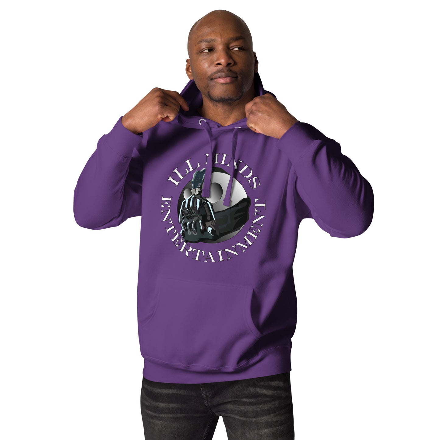 🔥 iLL Minds - Entertainment Robo Unisex Hoodie | Hip-Hop & Streetwear Essential 🔥