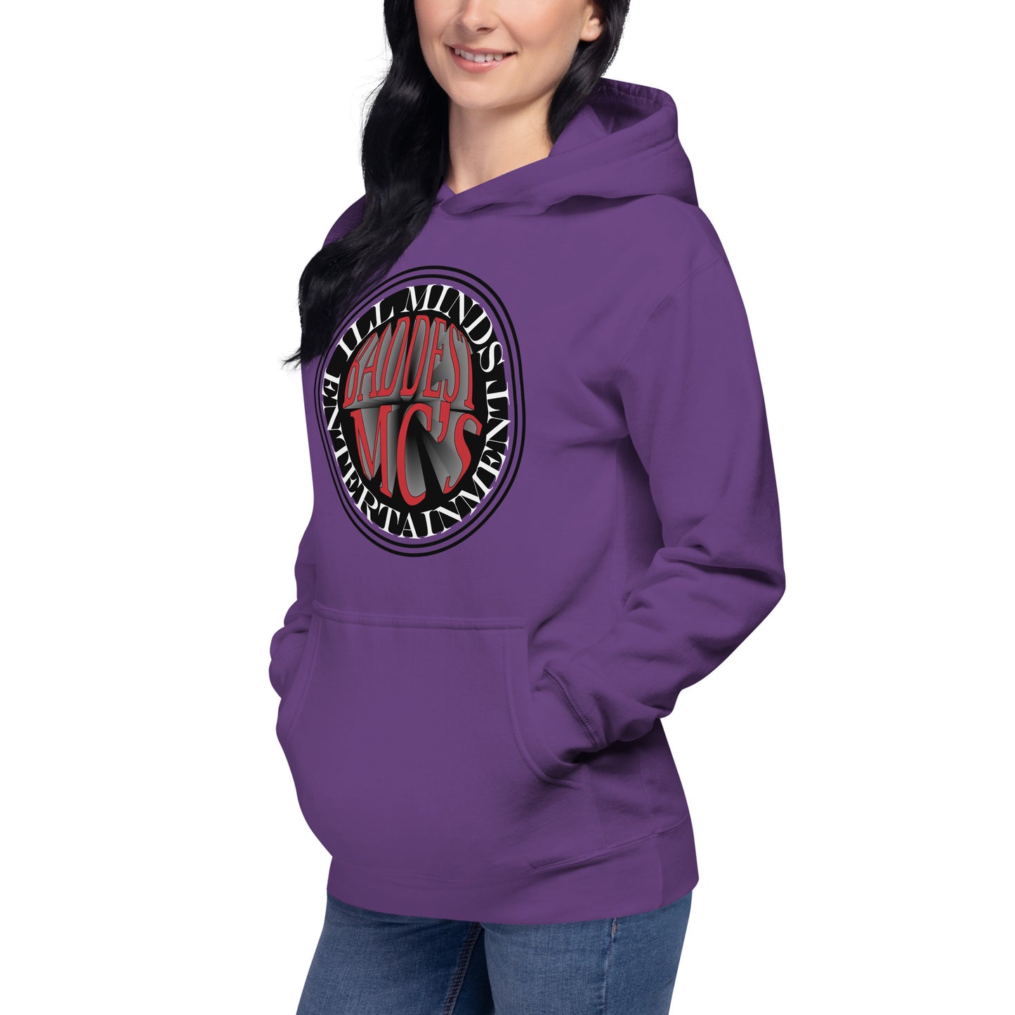 iLL Minds - Baddest MC’s 3D - Unisex Hoodie – Hip-Hop Streetwear & Rapper Fashion