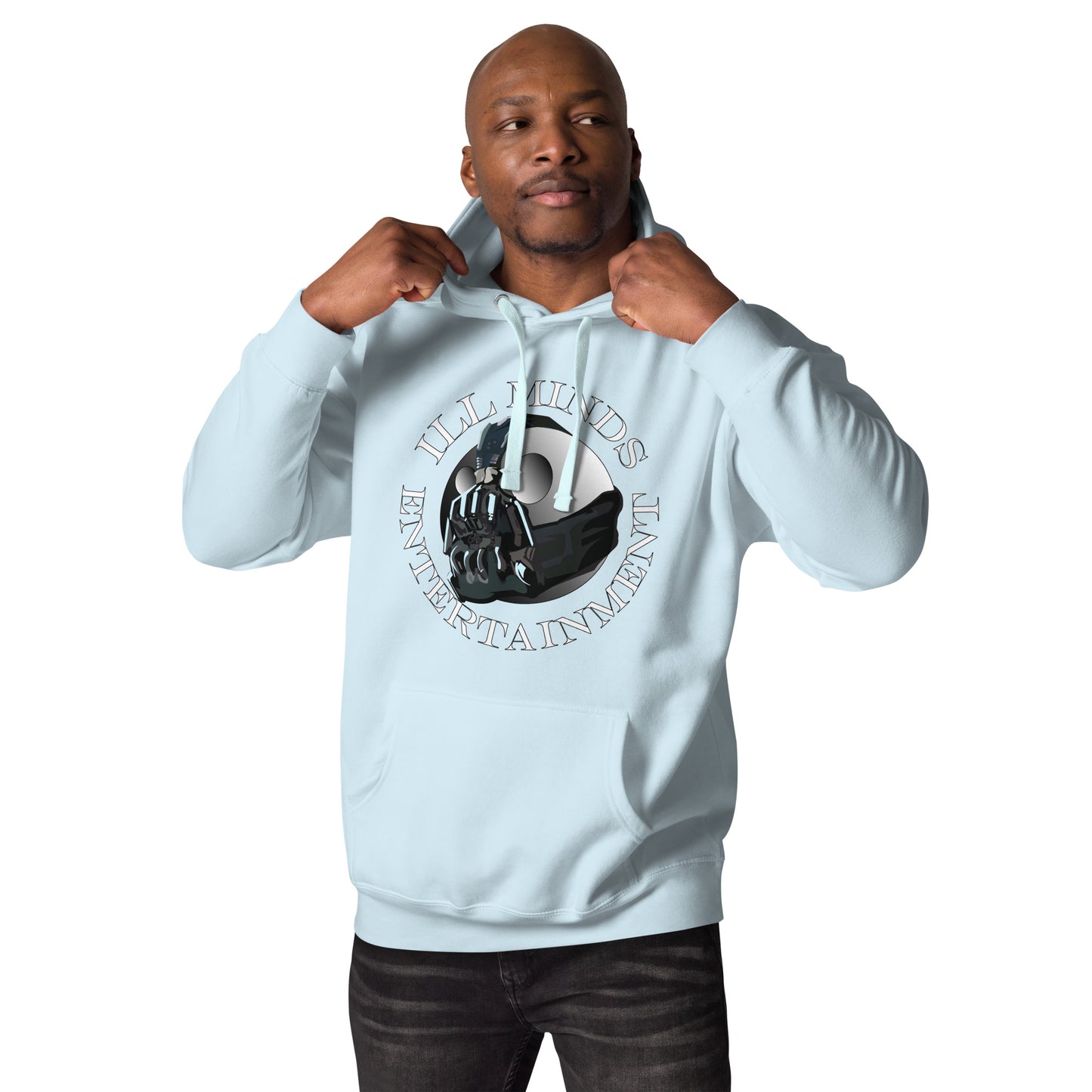 🔥 iLL Minds - Entertainment Robo Unisex Hoodie | Hip-Hop & Streetwear Essential 🔥