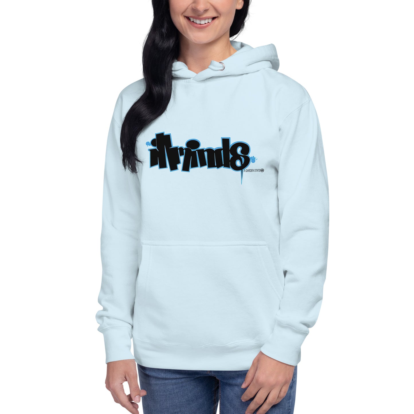 iLL Minds - Garden State Blue Unisex Hoodie | Hip-Hop & Rap Streetwear Pullover