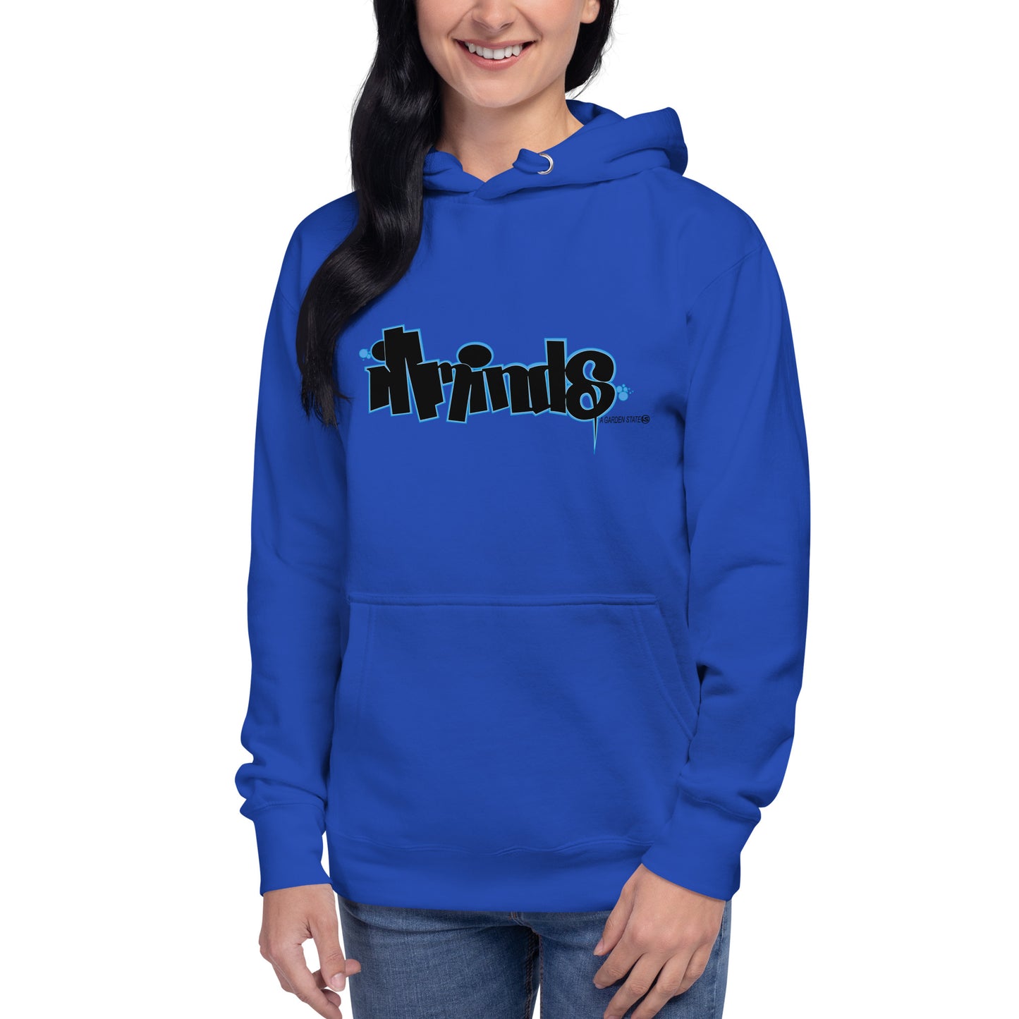 iLL Minds - Garden State Blue Unisex Hoodie | Hip-Hop & Rap Streetwear Pullover