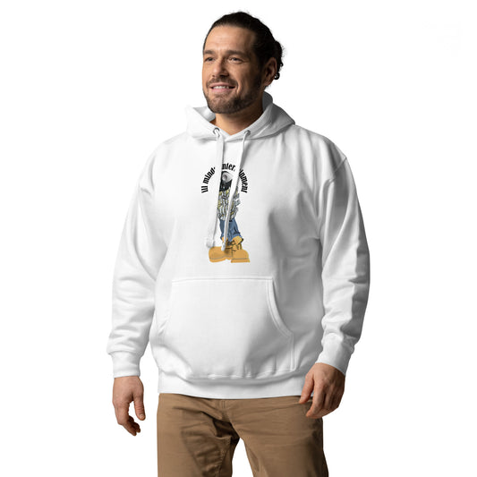 iLL Minds - Robo Man - Unisex Hoodie – Hip-Hop Streetwear Pullover with Front Pocket