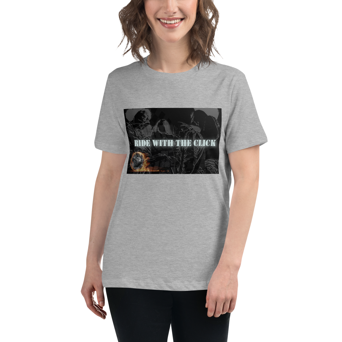iLL Minds – Ride With The Click - Women's Relaxed T-Shirt | Hip-Hop & Streetwear Tee