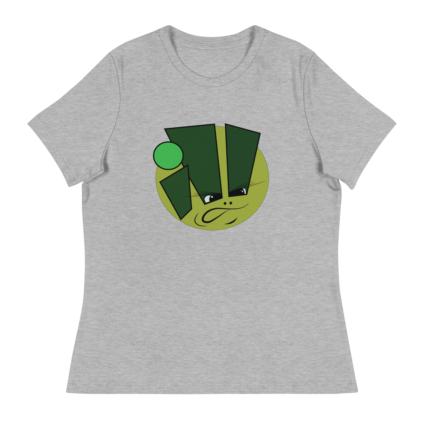 iLL Minds - iLL Face Women's Relaxed T-Shirt - Hip Hop & Rock Style - Soft Cotton Tee