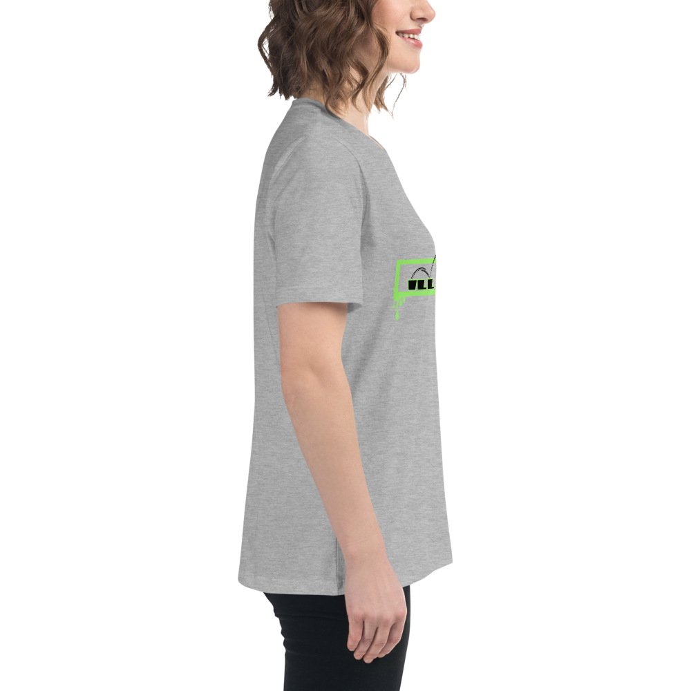 iLL Minds - iLL Eyes - Women's Relaxed Fit T-Shirt – Trendy Hip-Hop Streetwear Tee